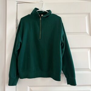 Universal Thread Green Zip-Up Sweater